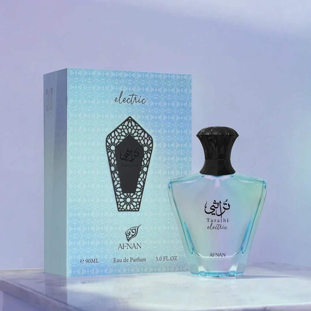 Afnan Turathi Electric Eau de Parfum - BOTTLED BLISS FRAGRANCES PVT LTD