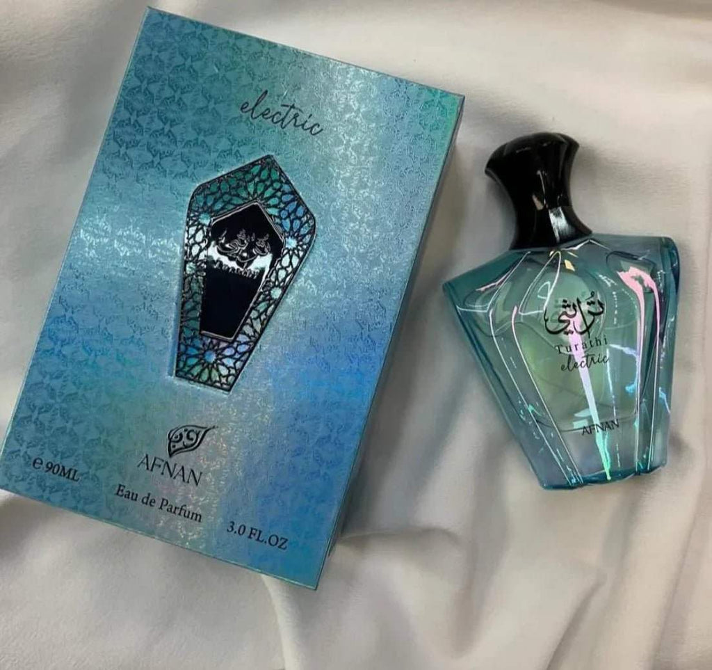Afnan Turathi Electric Eau de Parfum - BOTTLED BLISS FRAGRANCES PVT LTD