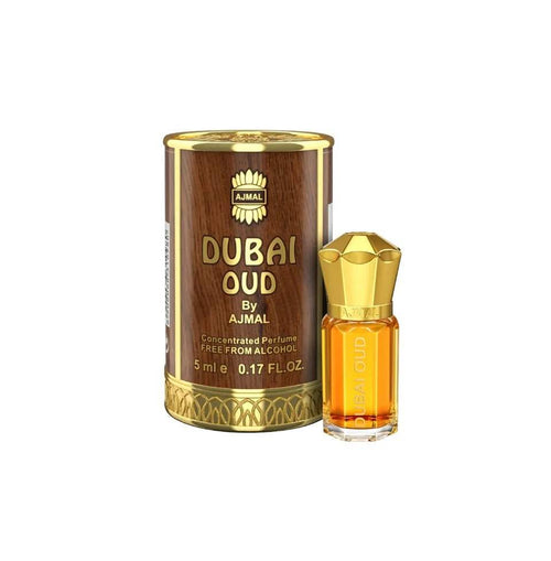 Ajmal Dubai Oud Concentrated Perfume Oil 5ml For Women - BOTTLED BLISS FRAGRANCES PVT LTD