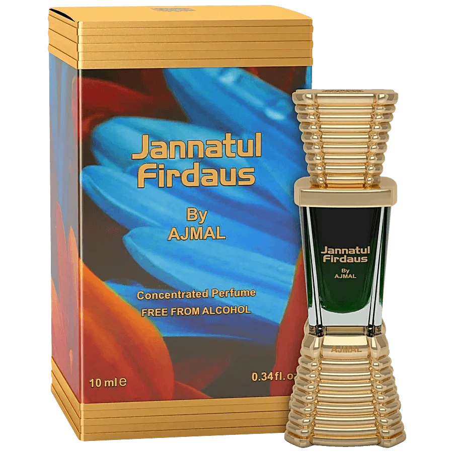 Ajmal Jannatul Firdaus Concentrated Perfume Free From Alcohol For Women And Men - BOTTLED BLISS FRAGRANCES PVT LTD