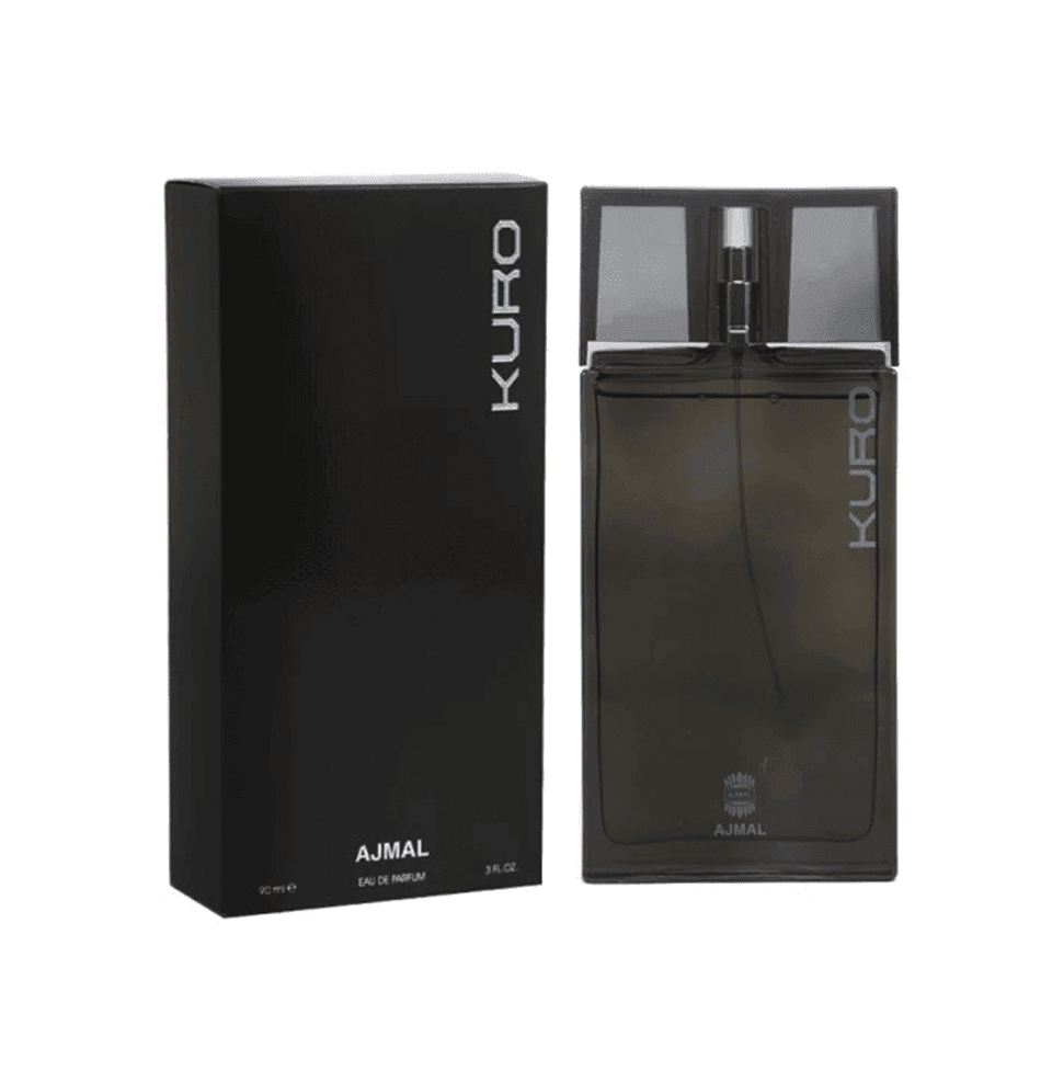 AJMAL KURO EAU DE PARFUM 90ML FOR MEN - BOTTLED BLISS FRAGRANCES PVT LTD