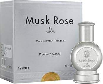 Ajmal Musk Rose Attar 12ml Alcohol Free - BOTTLED BLISS FRAGRANCES PVT LTD