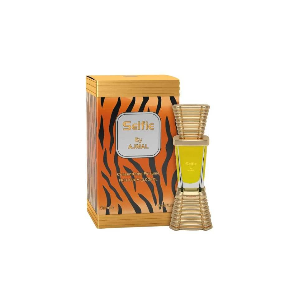 Ajmal Selfie Concentrated Perfume Oil 10ml For Men & Women - BOTTLED BLISS FRAGRANCES PVT LTD