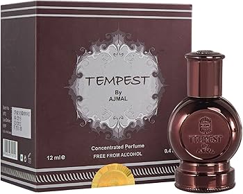 Ajmal Tempest Attar 12ml Alcohol Free - BOTTLED BLISS FRAGRANCES PVT LTD