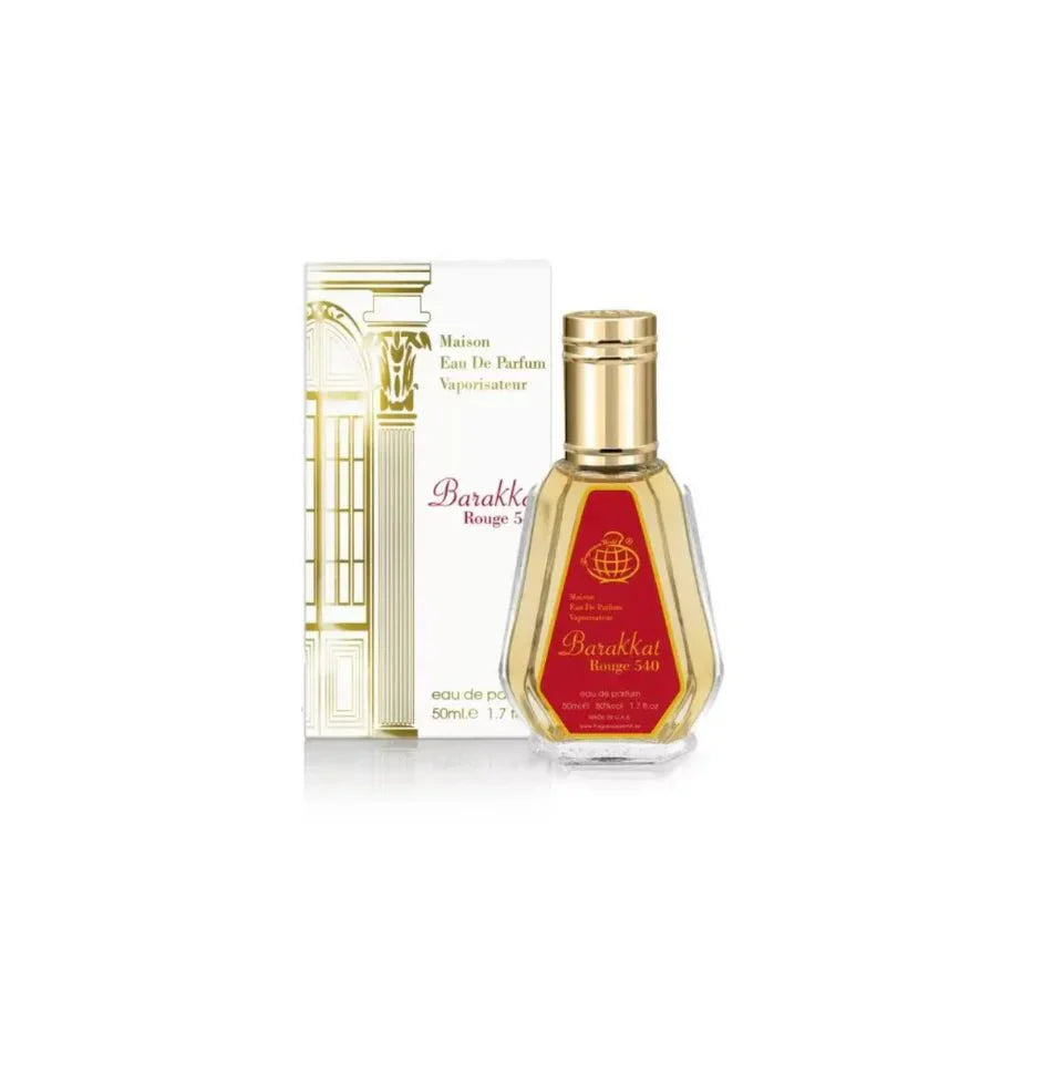 Fragrance World Barakkat Rouge 540 Eau De Parfum 50ml For Man & Woman - BOTTLED BLISS FRAGRANCES PVT LTD