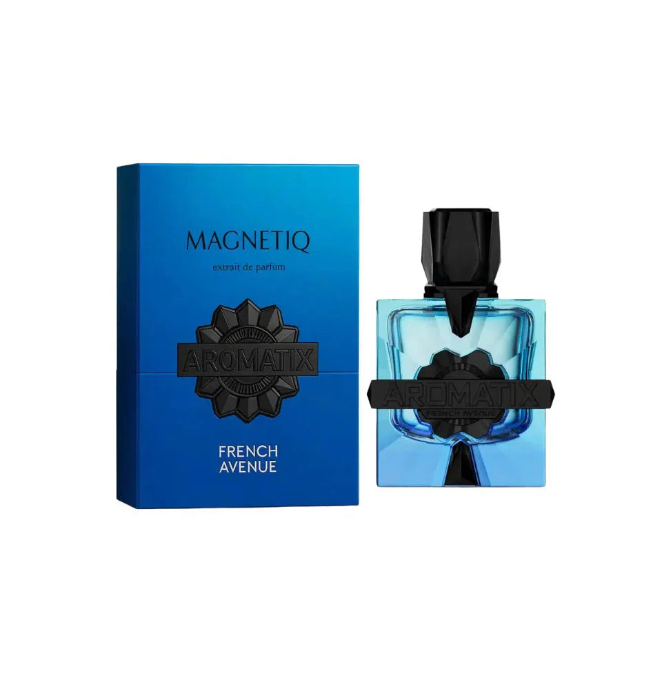 FRAGRANCE WORLD FRENCH AVENUE AROMATIX X MAGNETIQ EXTRAIT DE PARFUM 100ML FOR MAN & WOMAN - BOTTLED BLISS FRAGRANCES PVT LTD