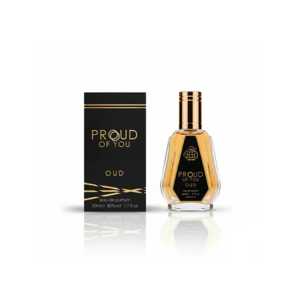 Fragrance World Proud of You Oud Eau De Parfum 50ml For Men - BOTTLED BLISS FRAGRANCES PVT LTD