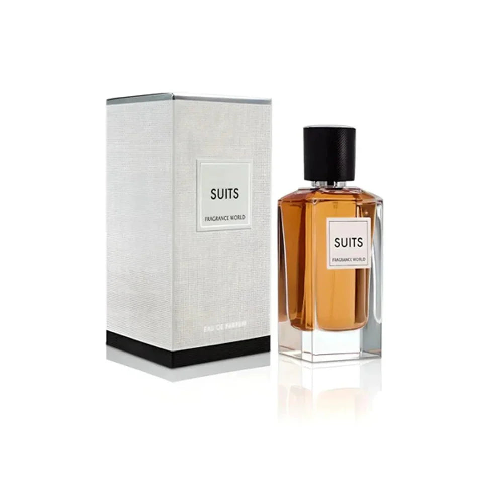 FRAGRANCE WORLD SUITS EAU DE PARFUM 100 ML FOR MEN & WOMEN - BOTTLED BLISS FRAGRANCES PVT LTD
