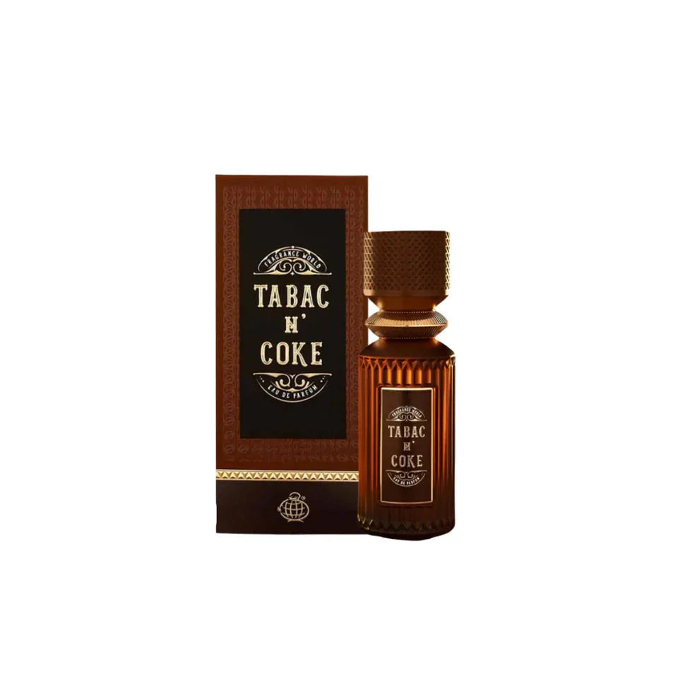 Fragrance World Tabac N’ Coke Eau De Parfum 100ml For Men &amp; Women - BOTTLED BLISS FRAGRANCES PVT LTD