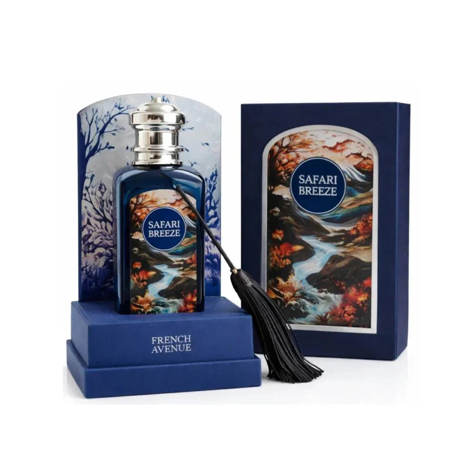 French Avenue Safari Breeze Eau De Parfum 100ml For Man &amp; Woman - BOTTLED BLISS FRAGRANCES PVT LTD