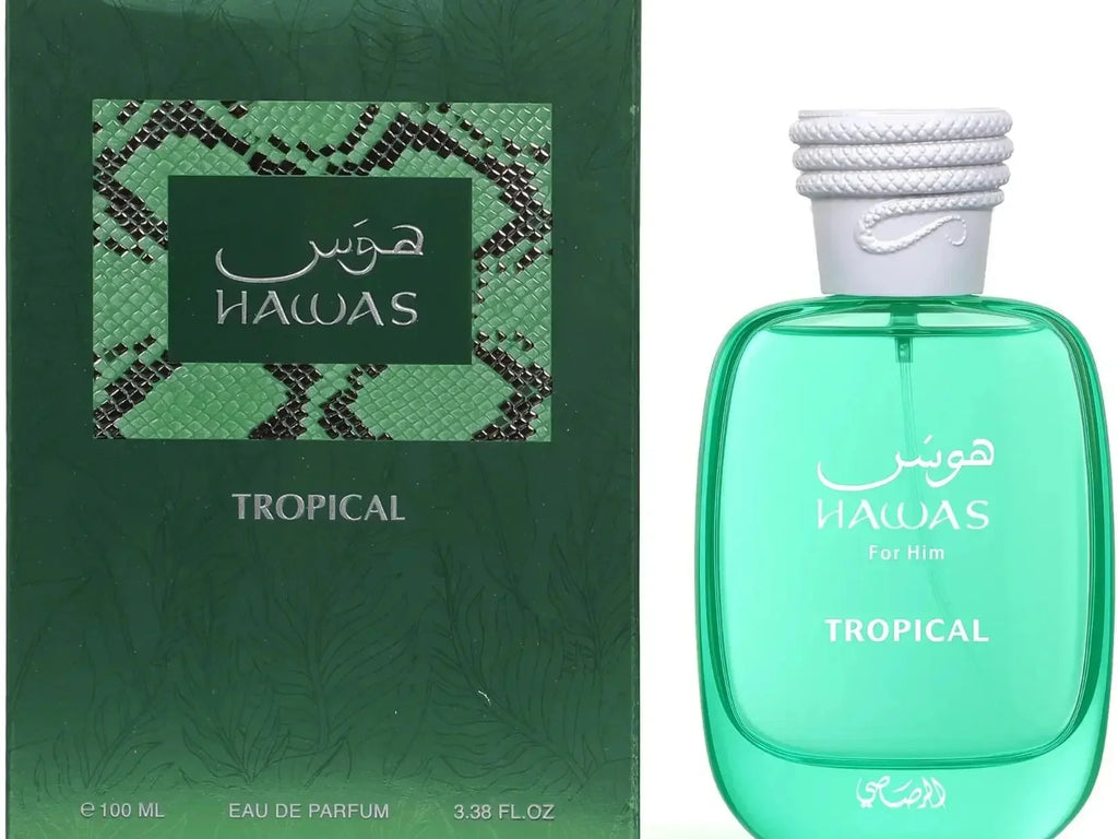 Hawas Tropical by Rasasi – Eau de Parfum - BOTTLED BLISS FRAGRANCES PVT LTD