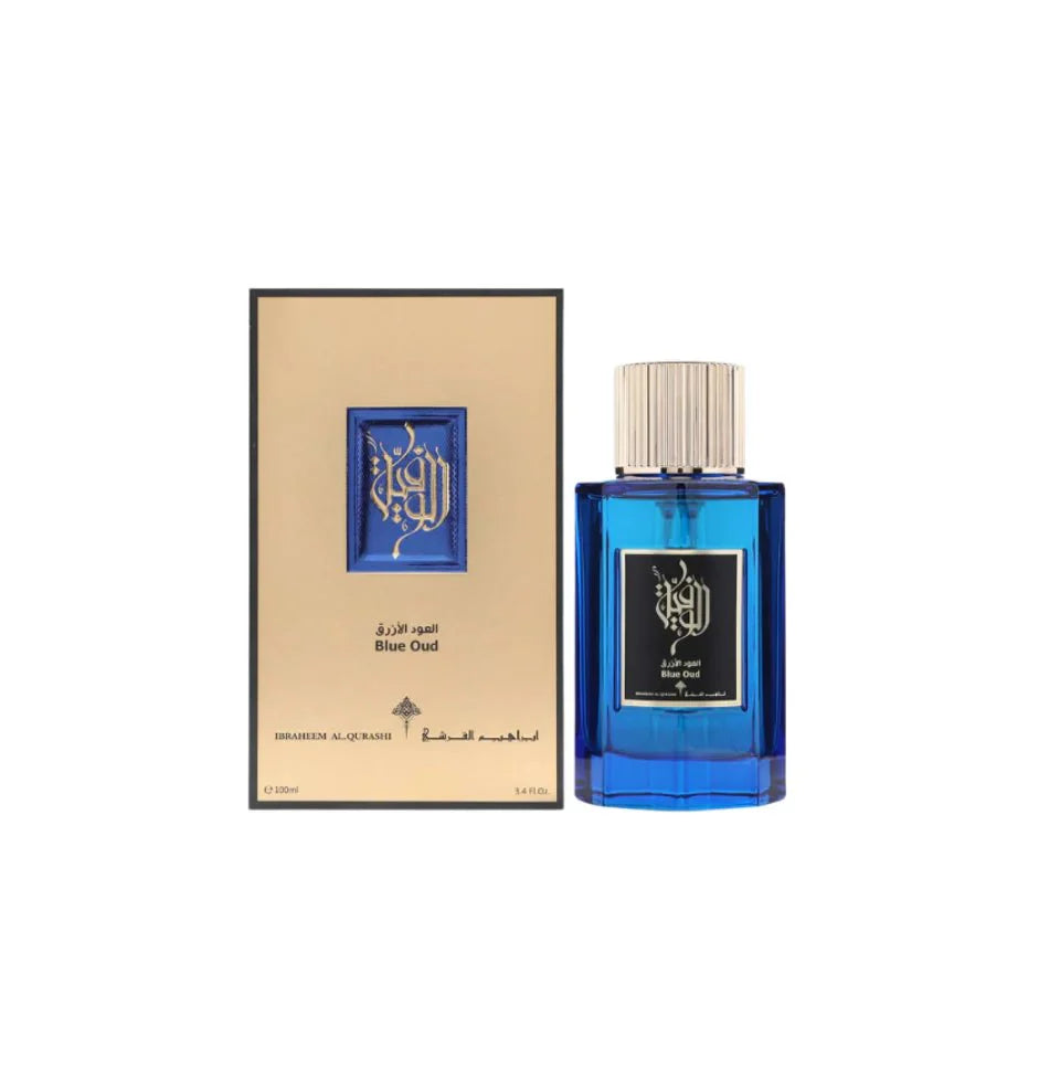 Ibraheem Al Qurashi Blue Oud Eau De Parfum 100ml For Men & Women - BOTTLED BLISS FRAGRANCES PVT LTD