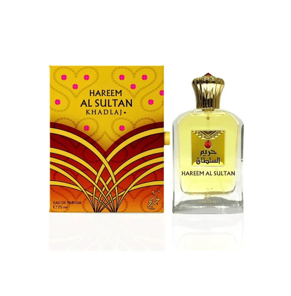 Khadlaj Hareem Al Sultan Gold Eau De Parfum 75ml For Men & Women - BOTTLED BLISS FRAGRANCES PVT LTD