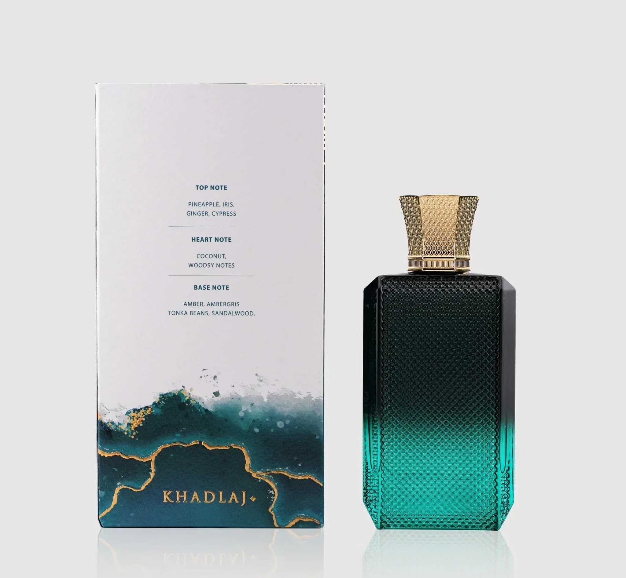 Khadlaj Island Extrait de Parfum 100ml - tropical luxury unisex perfume India