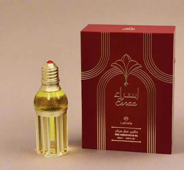 Lattafa Esraa Attar - concentrated Arabic perfume oil India