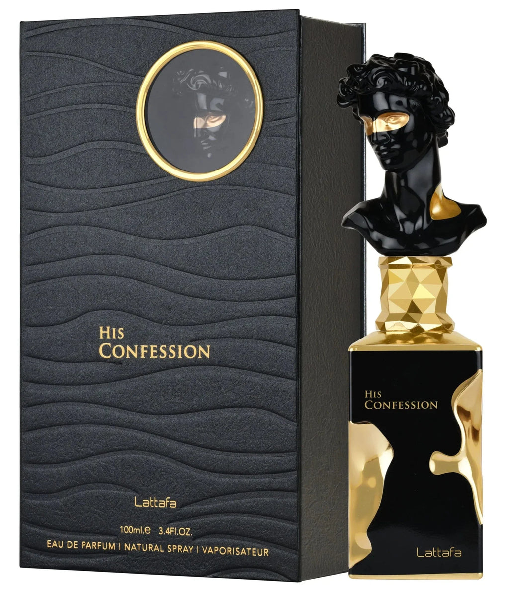 Lattafa His Confession 100ml EDP For Men - BOTTLED BLISS FRAGRANCES PVT LTD