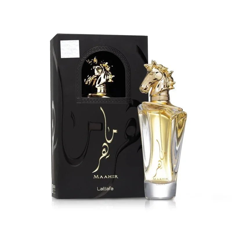 Lattafa Maahir Gold Eau de Parfum - BOTTLED BLISS FRAGRANCES PVT LTD