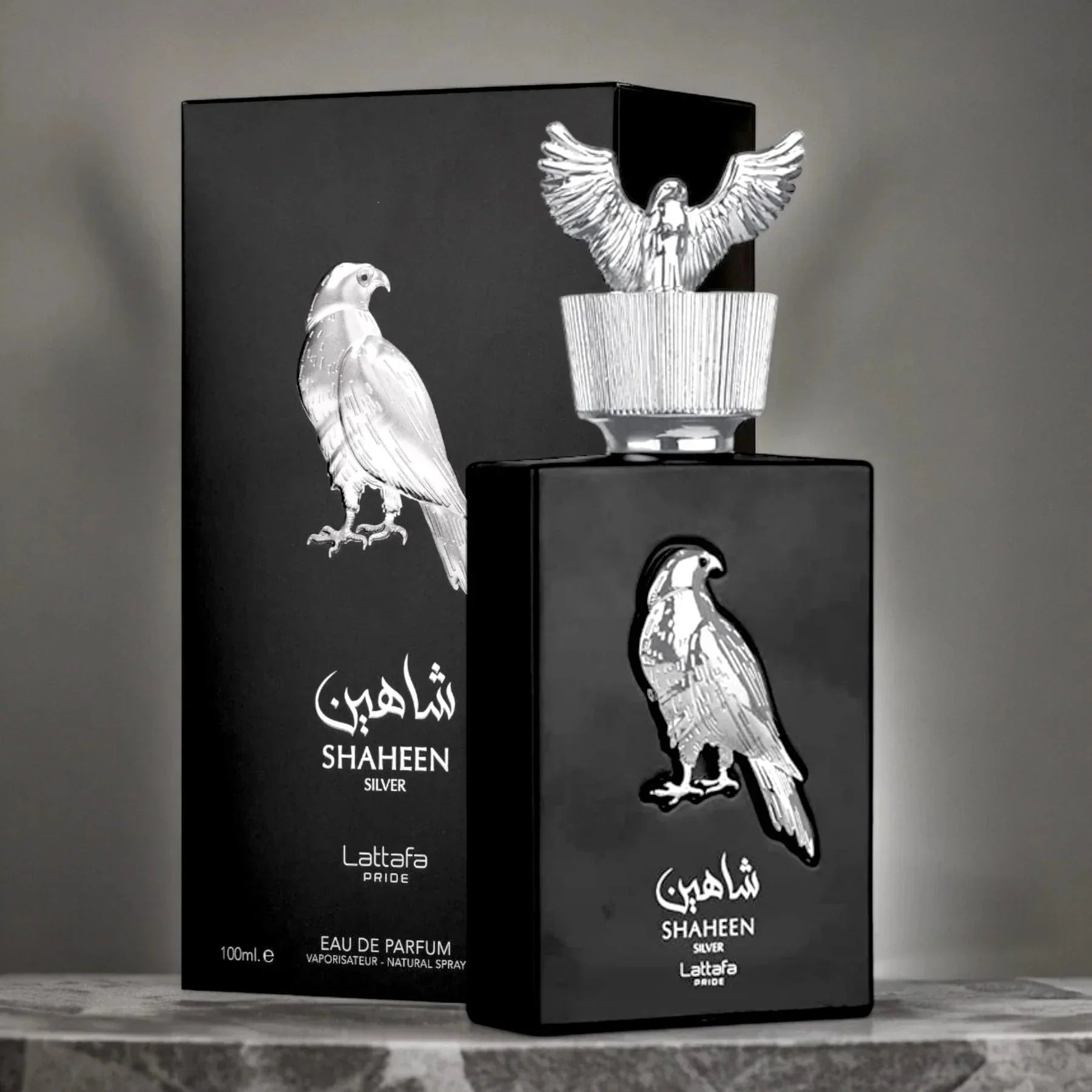 Lattafa Pride Shaheen Silver Eau de Parfum - BOTTLED BLISS FRAGRANCES PVT LTD