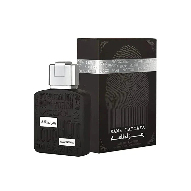 Lattafa Ramz Silver EDP 100ml - silver radiant unisex Arabic perfume India