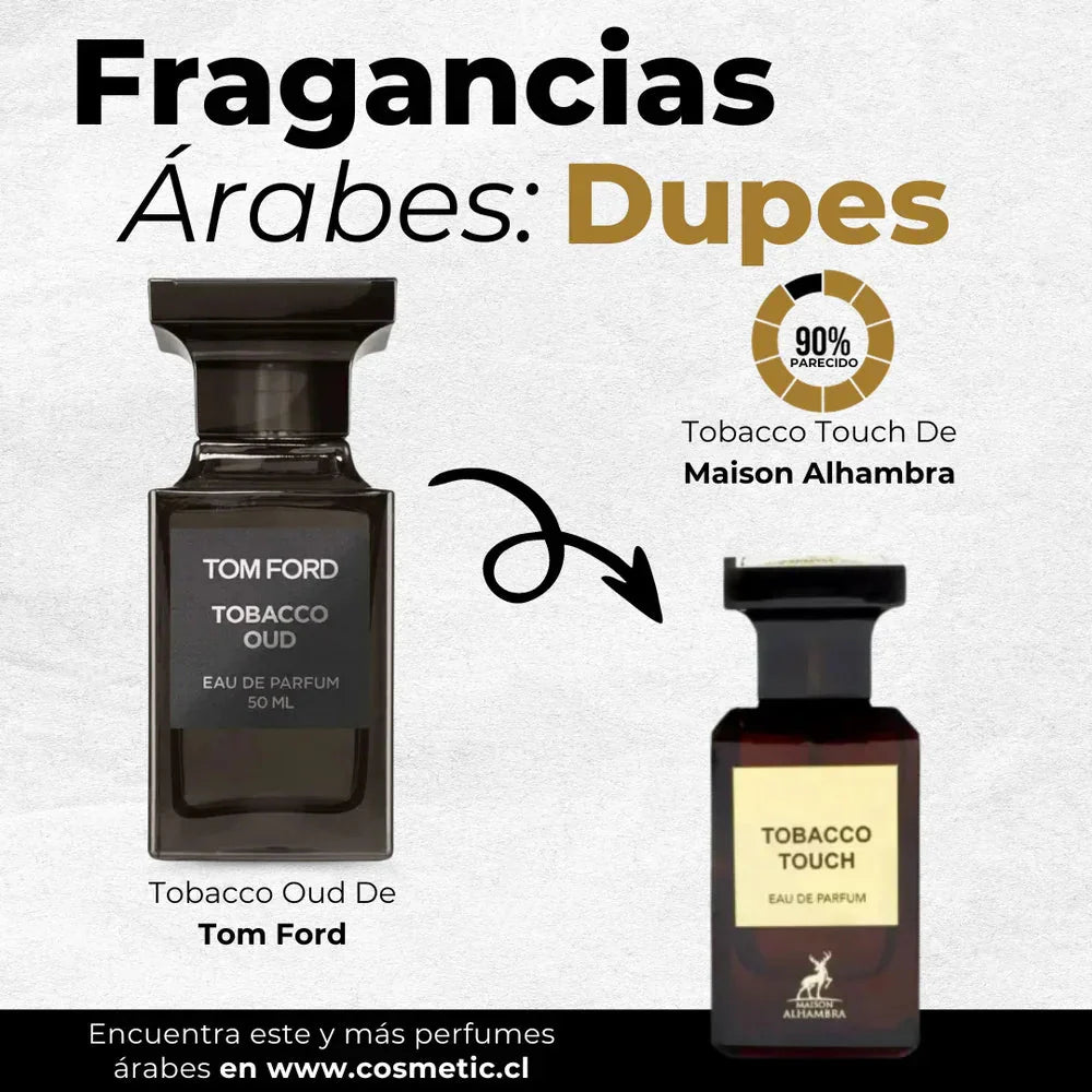 Maison Alhambra Tobacco Touch For Men EDP 80ml - BOTTLED BLISS FRAGRANCES PVT LTD