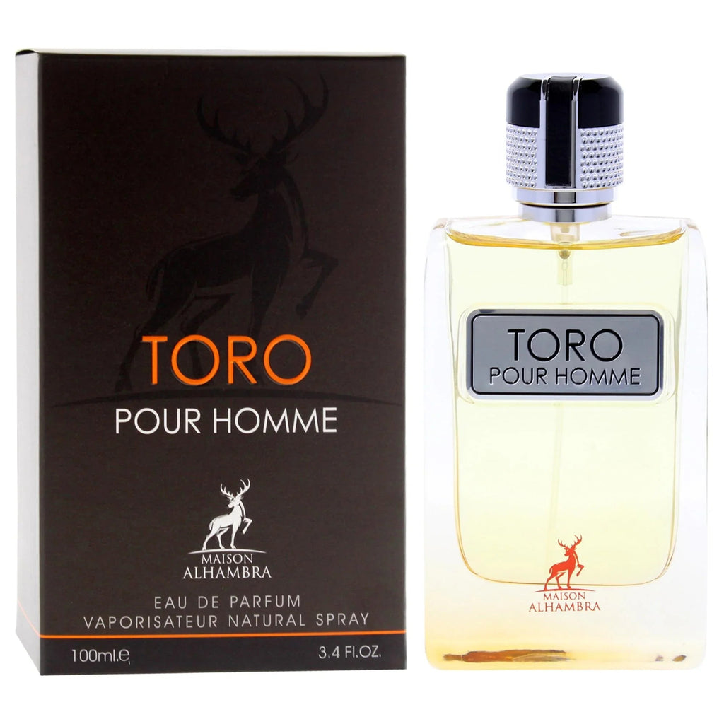 Maison Alhambra Toro Pour Homme 100ml Eau De Parfum - BOTTLED BLISS FRAGRANCES PVT LTD
