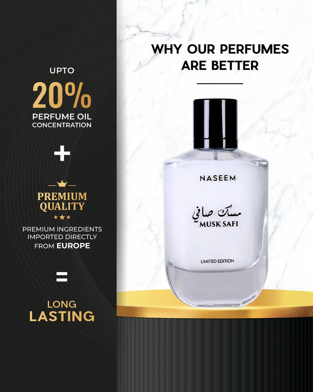 MUSK SAFI - Limited Edition - BOTTLED BLISS FRAGRANCES PVT LTD