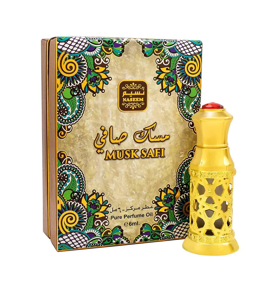 Naseem Musk Safi Attar (Perfume Oil) For Men & Women 6 ml - BOTTLED BLISS FRAGRANCES PVT LTD