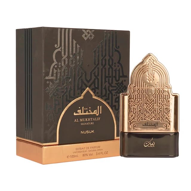 Nusuk Al Mukhtalif Signature Extrait De Parfum 100ml For Men - BOTTLED BLISS FRAGRANCES PVT LTD