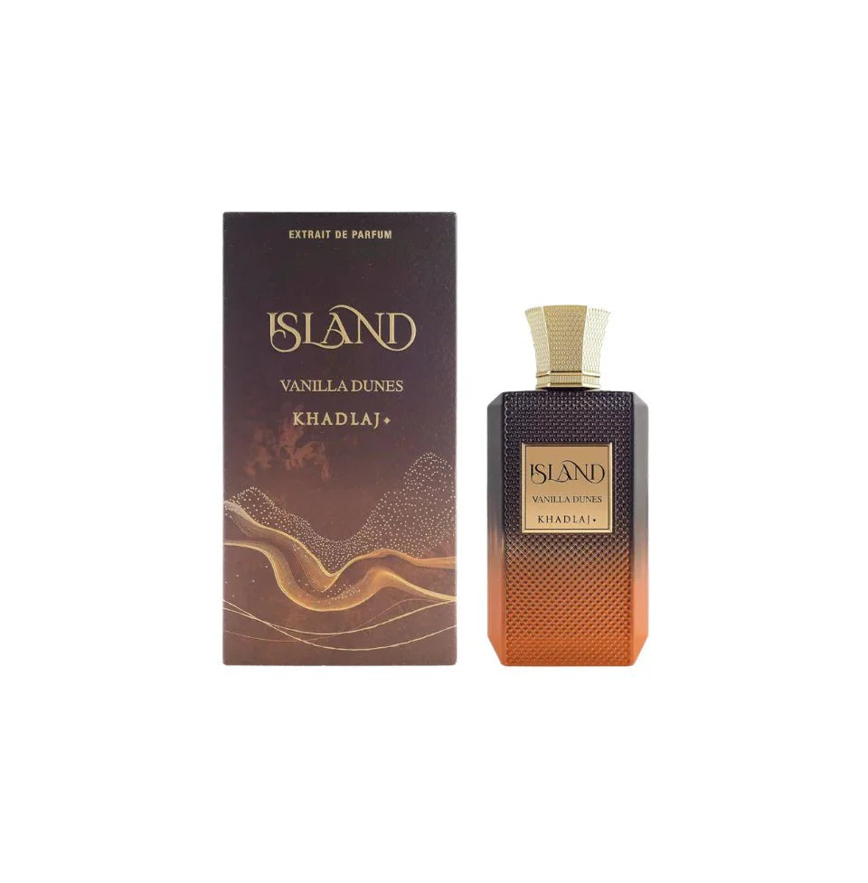 PARTIALS - Khadlaj Island Vanilla Dunes Extrait De Parfum 100ml For Man & Woman - BOTTLED BLISS FRAGRANCES PVT LTD