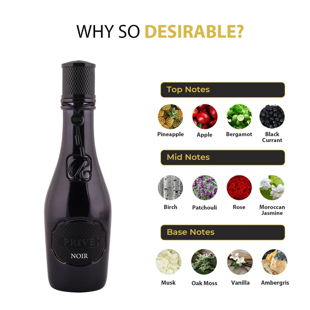 PRIVE NOIR BLACK - BOTTLED BLISS FRAGRANCES PVT LTD
