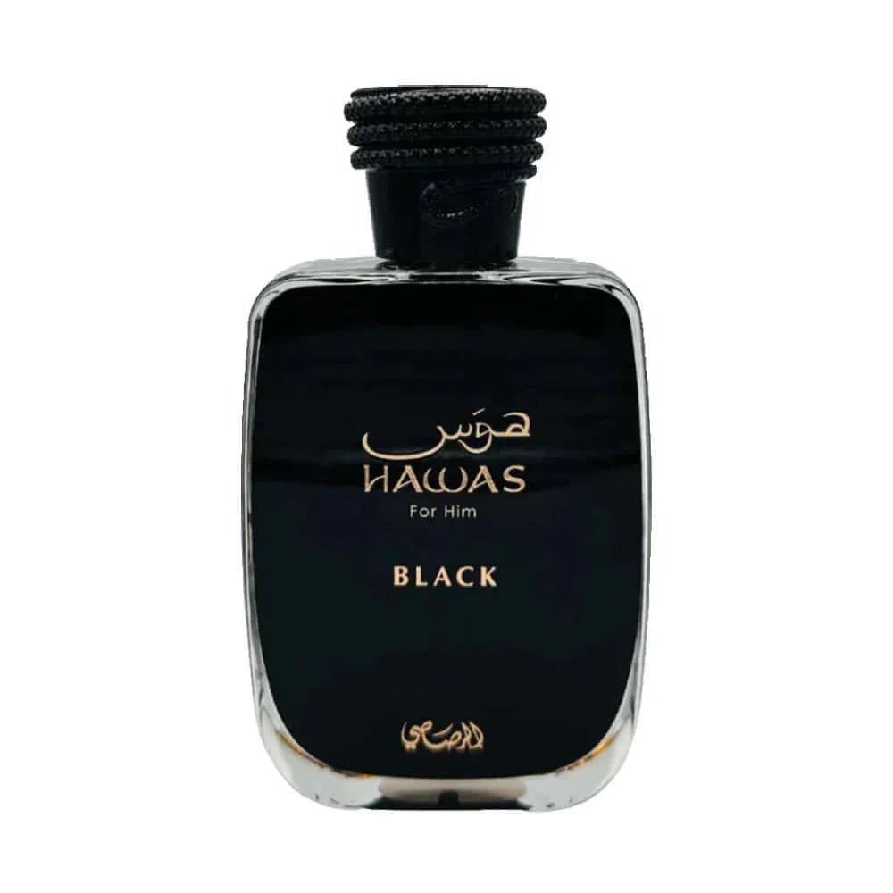 RASASI HAWAS BLACK EAU DE PARFUM 100ML - BOTTLED BLISS FRAGRANCES PVT LTD