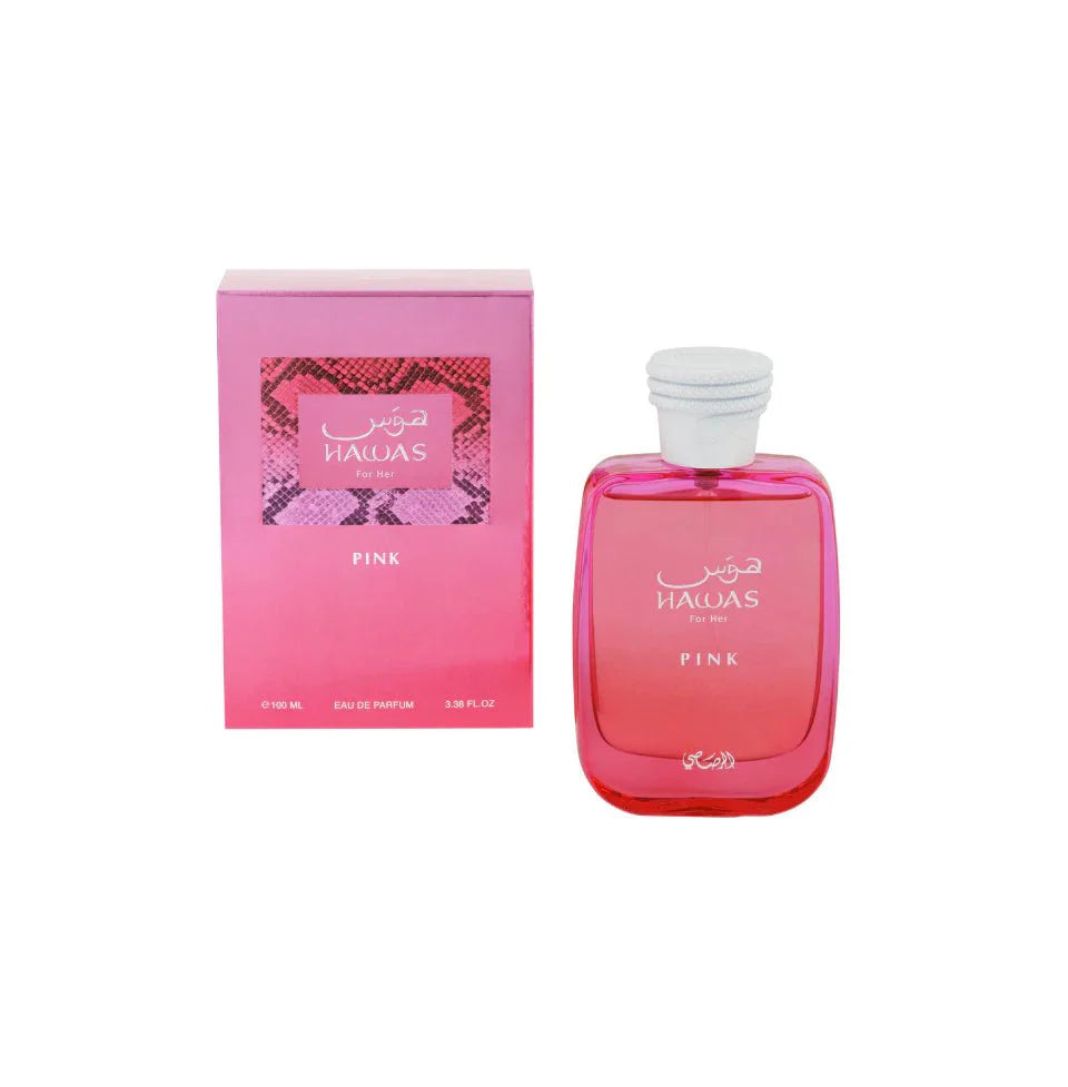 Rasasi Hawas Pink EDP 100ml - feminine pink floral women's perfume India