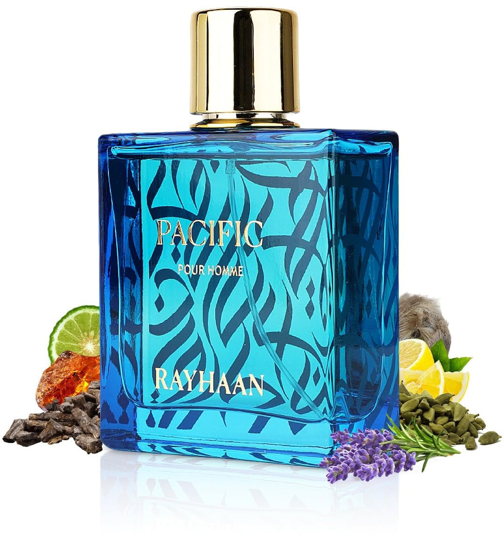RAYHAAN PACIFIC EAU DE PARFUM 100ML FOR MAN - BOTTLED BLISS FRAGRANCES PVT LTD