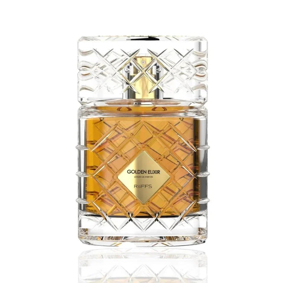 RiiFFS Golden Elixir Reserve EDP 100ml - luxury gold unisex perfume India