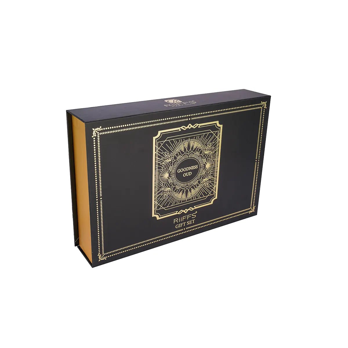 RIIFFS GOODNESS OUD BLACK GIFT SET - BOTTLED BLISS FRAGRANCES PVT LTD