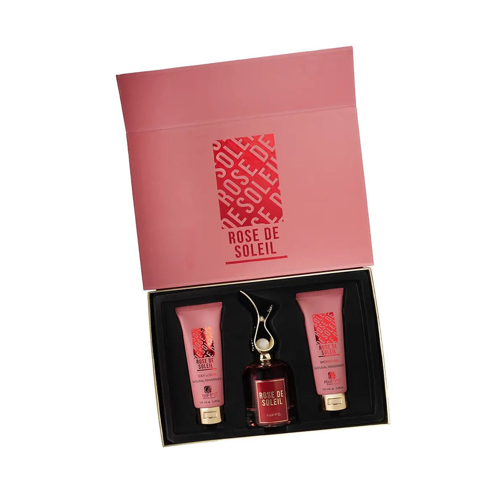 RIIFFS ROSE DE SOLEIL GIFT SET - BOTTLED BLISS FRAGRANCES PVT LTD