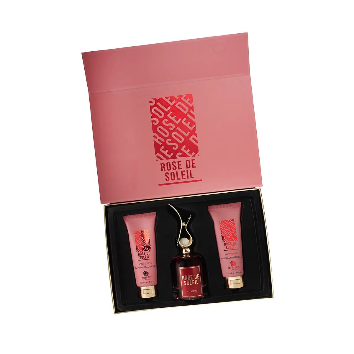 RIIFFS ROSE DE SOLEIL GIFT SET - BOTTLED BLISS FRAGRANCES PVT LTD