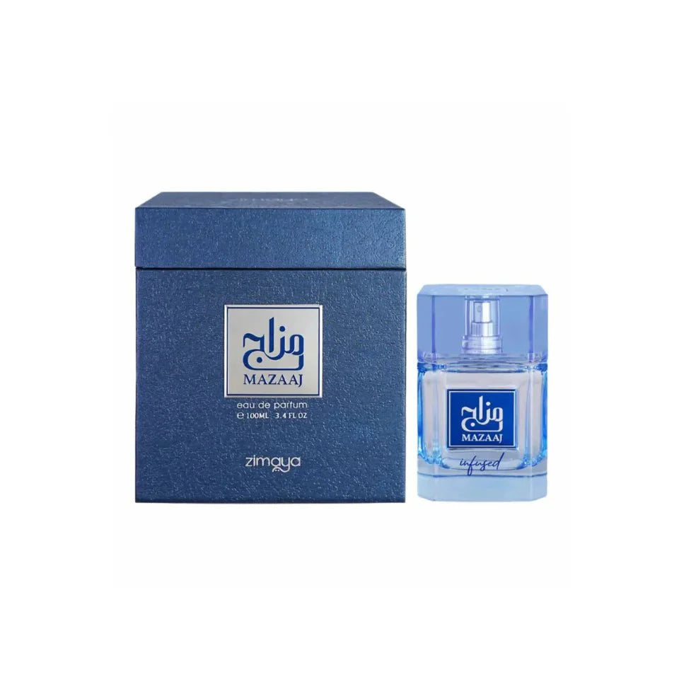 ZIMAYA MAZAAJ INFUSED EAU DE PARFUM 100ML FOR MEN & WOMEN - BOTTLED BLISS FRAGRANCES PVT LTD